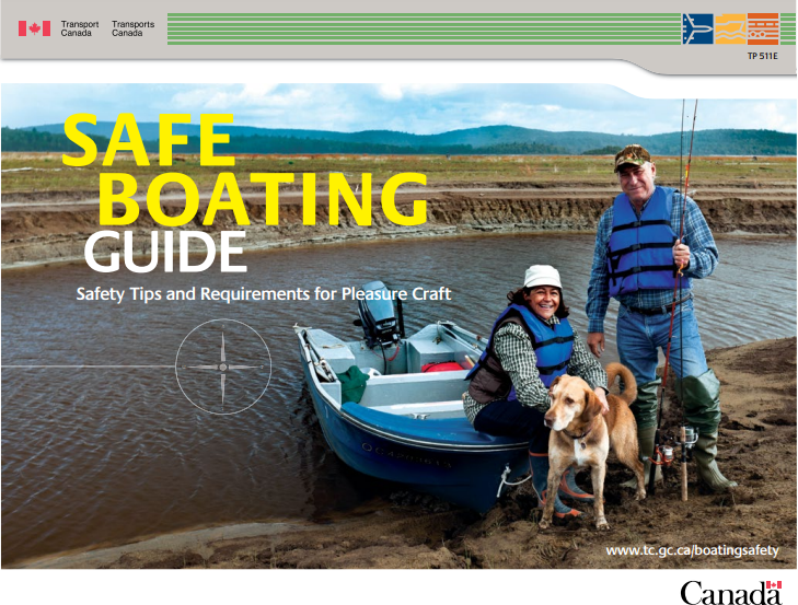 Safe boating guide cover