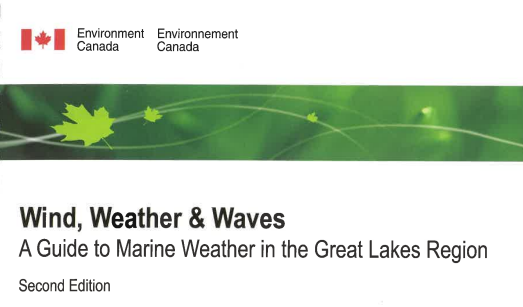Title page of Wind, Weather and Waves publication